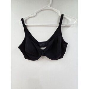Soma Women's Unlined Perfect Coverage Bra Black Size 38DD